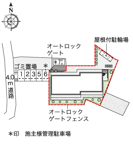 ★手数料０円★さいたま市桜区上大久保　月極駐車場（LP）